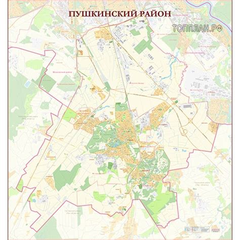 Пушкинская карта - дома в районе Пушкинского